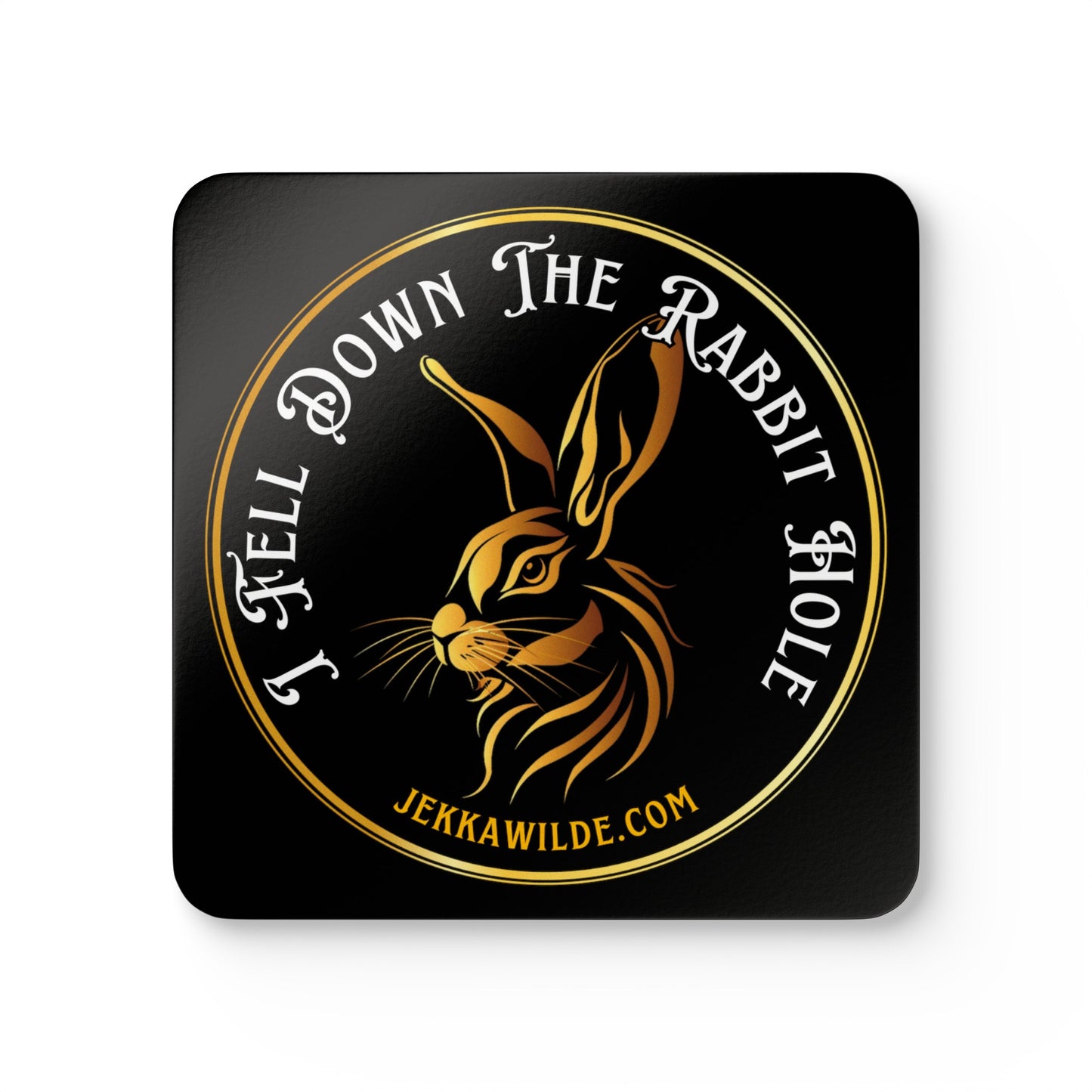 The Rabbit Hole Corkwood Coaster Set