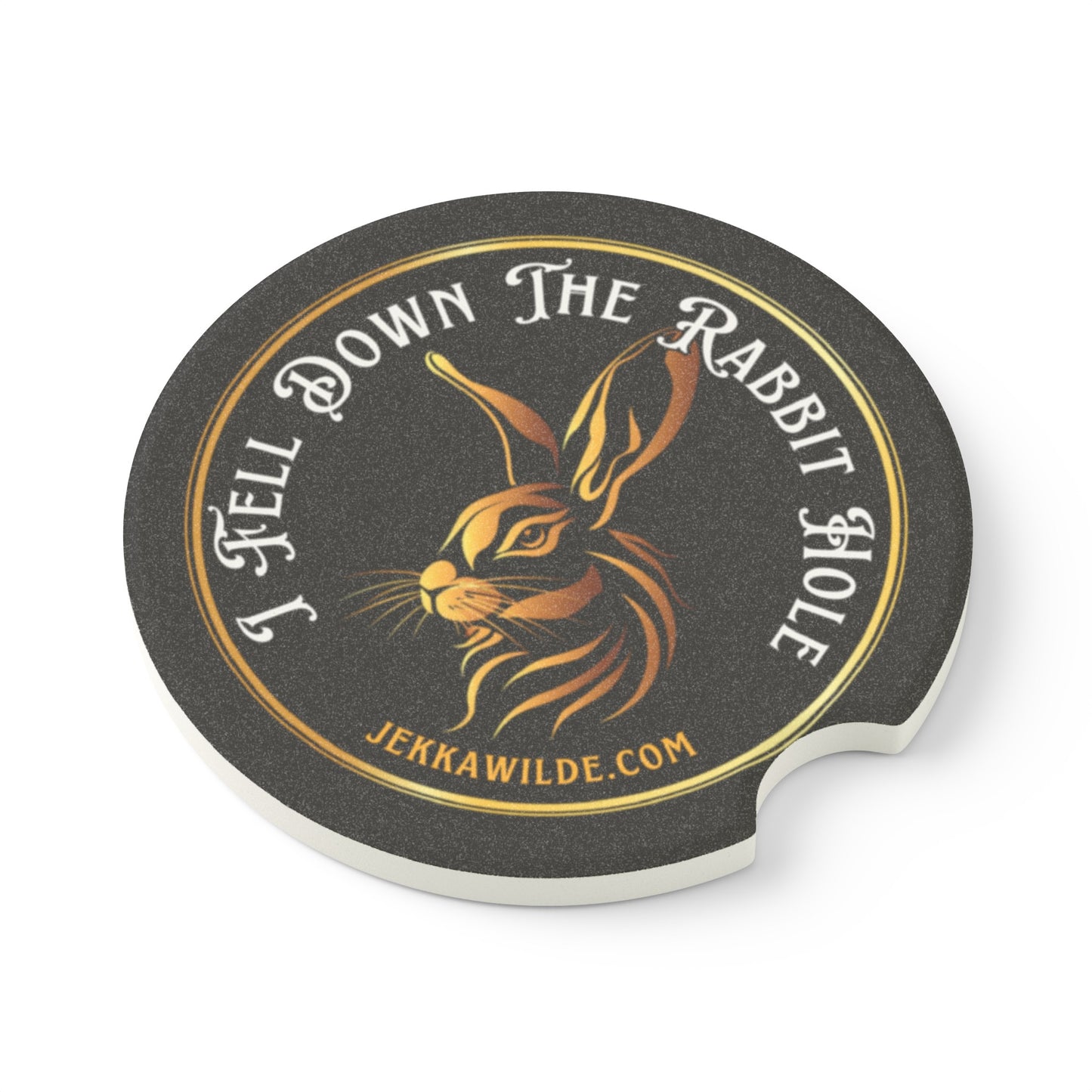 The Rabbit Hole Soapstone Car Coaster