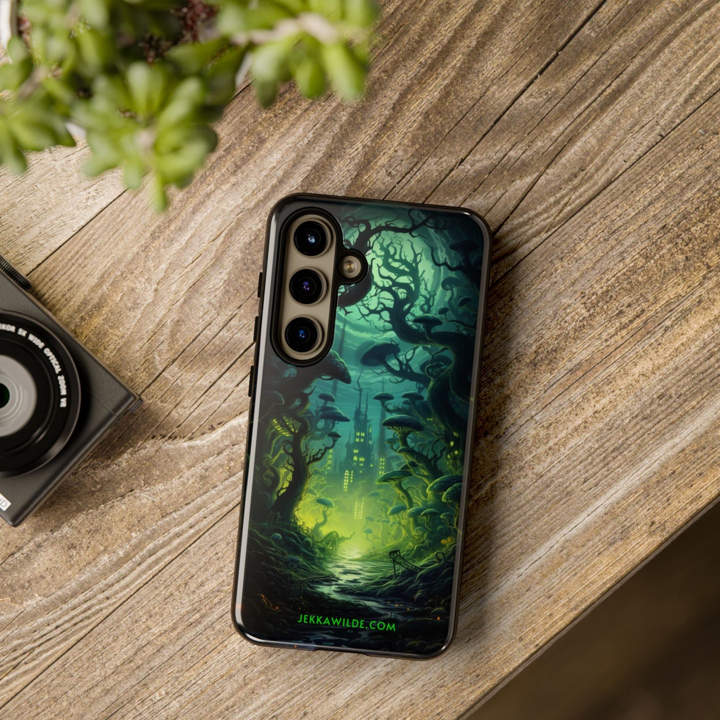 Wicked Wonderland Galaxy & Pixel Phone Case